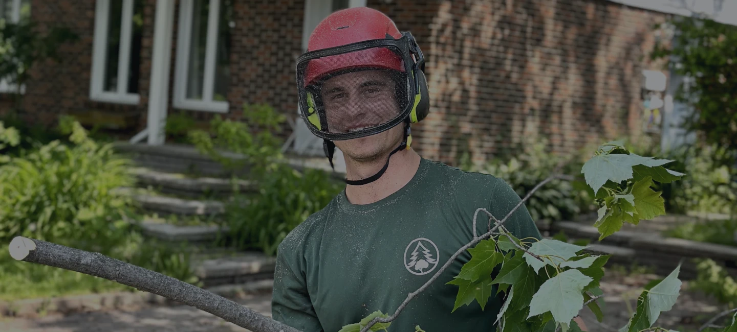 Joey Pouliot, propriétaire de Turcotte Service d’Arbres